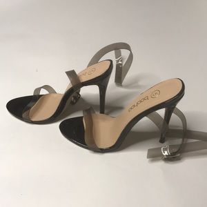 Clear Strap Heels 💕 worn once 🤗